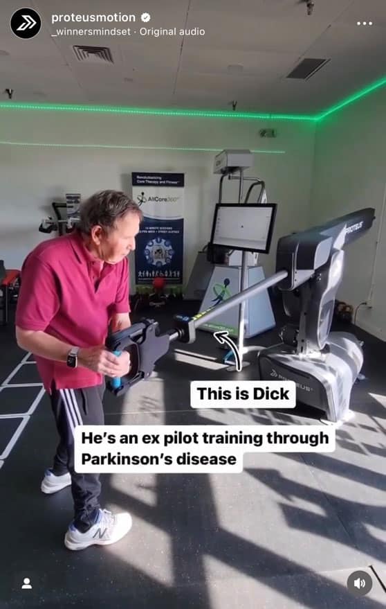 proteus with parkinsons